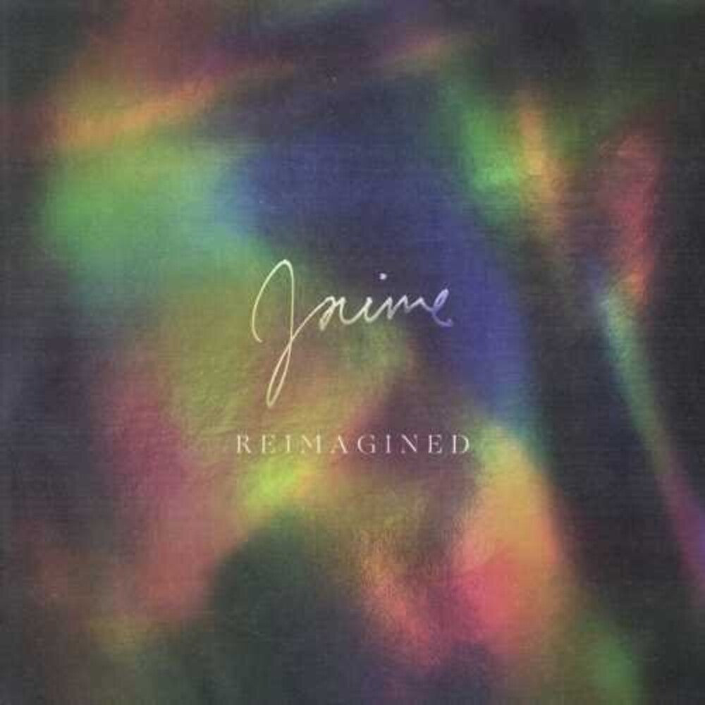the album cover for Brittany Howard - Jaime Reimagined [Neon Magenta & Black Splotch LP]
