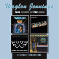 the album cover for Waylon Jennings - What Goes Around Comes Around / Music Man / Black