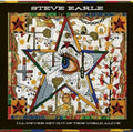 the album cover for Steve Earle - I'll Never Get Out Of This World Alive [Limited Edition Cherry Red LP]