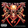 the album cover for Megadeth - Killing Is My Business