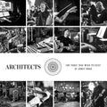 the album cover for Architects - For Those That Wish To Exist At Abbey Road [Indie Exclusive Limited Edition Clear w/ Yellow-Purple Splatter]