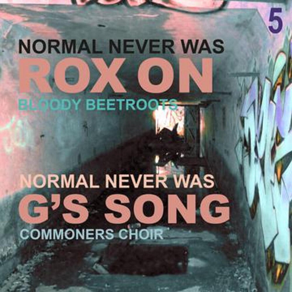 the album cover for Crass - Normal Never Was V (Blue) [Colored Vinyl]