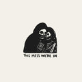 the album cover for Arlo McKinley - This Mess We're In [LP]