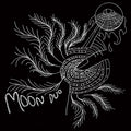 the album cover for Moon Duo - Escape: Expanded Edition [Blue LP]