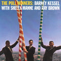the album cover for Barney Kessel with Shelly Manne and Ray Brown - The Poll Winners (Contemporary Records Acoustic Sounds Series) [LP]