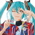 the album cover for Anamanaguchi - Miku - Teal [Colored Vinyl] [Download Included]