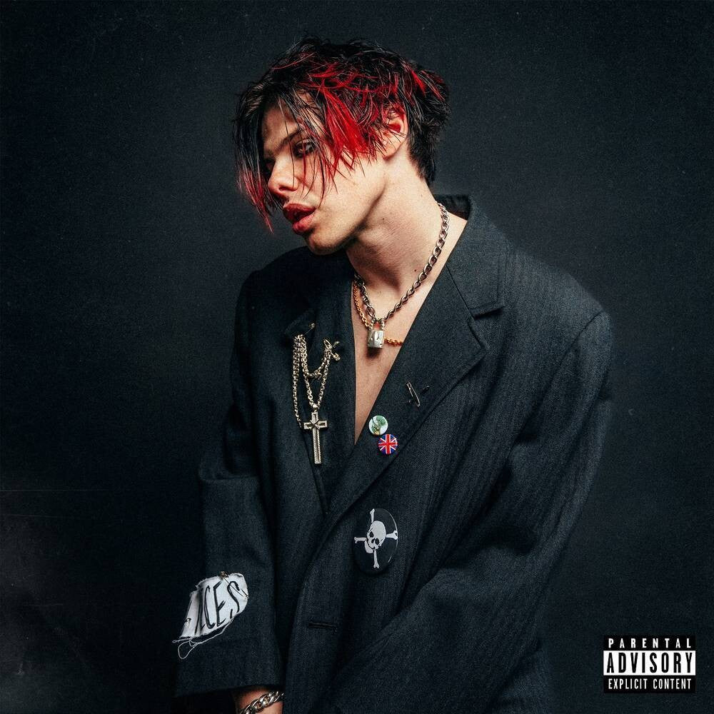 the album cover for YUNGBLUD - YUNGBLUD [Indie Exclusive Limited Edition Pink LP]