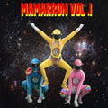 the album cover for Los Cotopla Boyz - Mamarron Vol. 1 (Remastered) [Blue Yellow & Dark Pink LP]