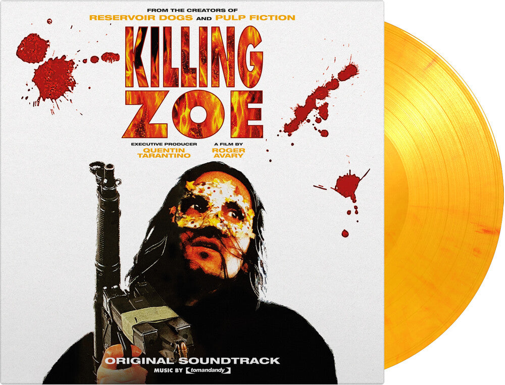 the album cover for Tomandandy (Colv) (Ogv) - Killing Zoe - O.S.T. [Colored Vinyl] [180 Gram]