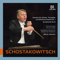 the album cover for Shostakovich / Bronfman / Laubin - Concerto For Piano Trumpet