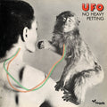 the album cover for UFO - No Heavy Petting - Deluxe Edition - 2023 Remaster