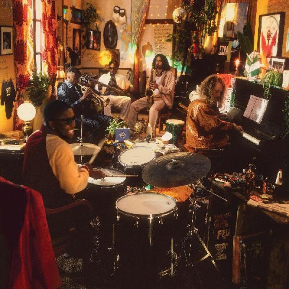 the album cover for Ezra Collective - Where I'm Meant To Be [Orange 2LP]
