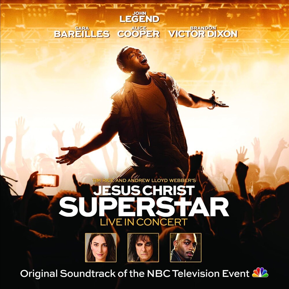 the album cover for Original Television Cast of Jesus Christ Superstar Live in Concert - Jesus Christ Superstar Live in Concert (Original Soundtrack of the NBC Television Event) [2LP]