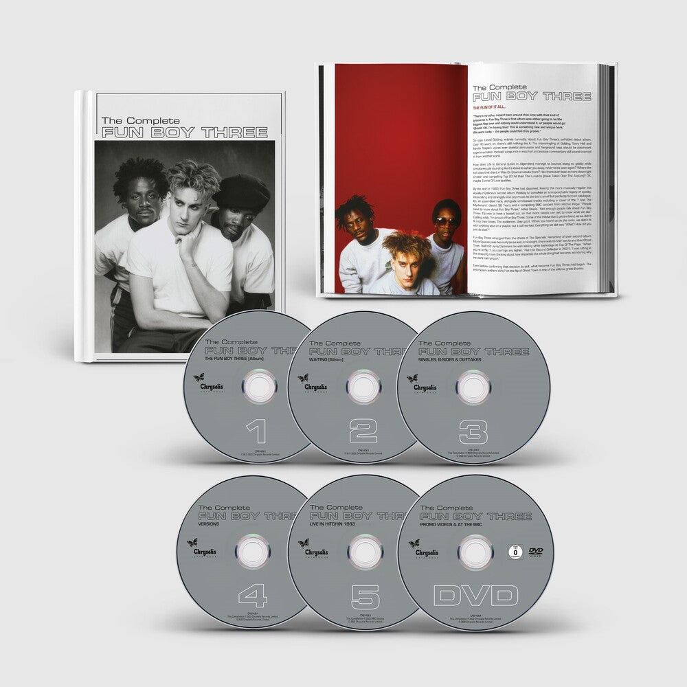 the album cover for Fun Boy Three - Complete Fun Boy Three (W/Dvd)