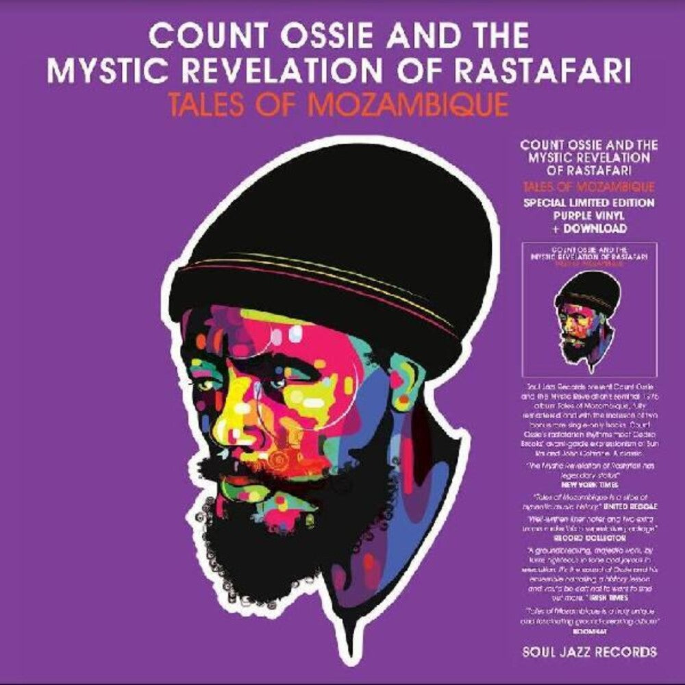 the album cover for Count Ossie & The Mystic Revelation Of Rastafari - Tales Of Mozambique
