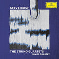 the album cover for Mivos Quartet - Steve Reich: The String Quartets