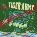 the album cover for Tiger Army - Retrofuture