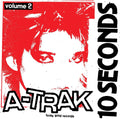 the album cover for A-Trak - 10 Seconds Vol. 2 [Limited Edition Red Vinyl]