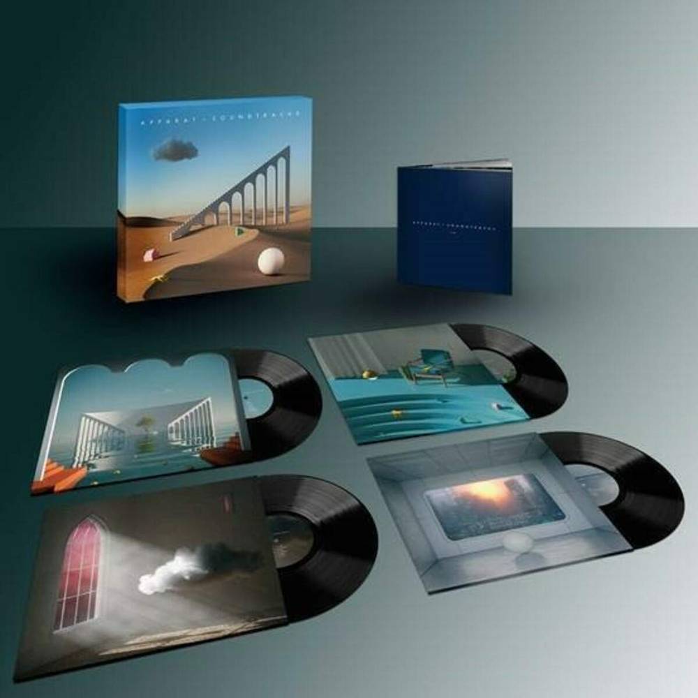 the album cover for Apparat - Soundtracks [Limited Edition 4LP Box Set]