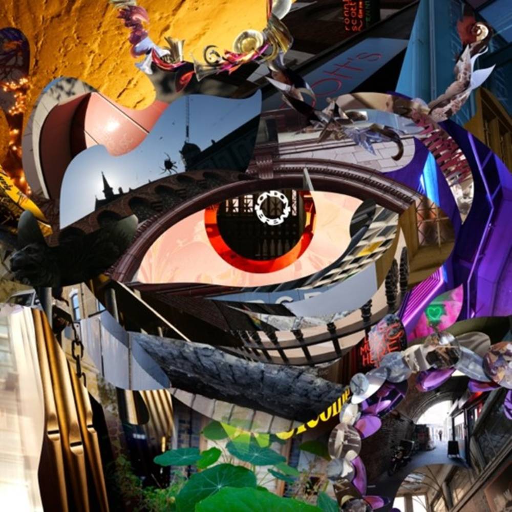 the album cover for London Brew - London Brew [Indie Exclusive Limited Edition Voodoo Maroon 2LP]