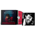 the album cover for Andrea Bocelli - Romanza - 30th Anniversary