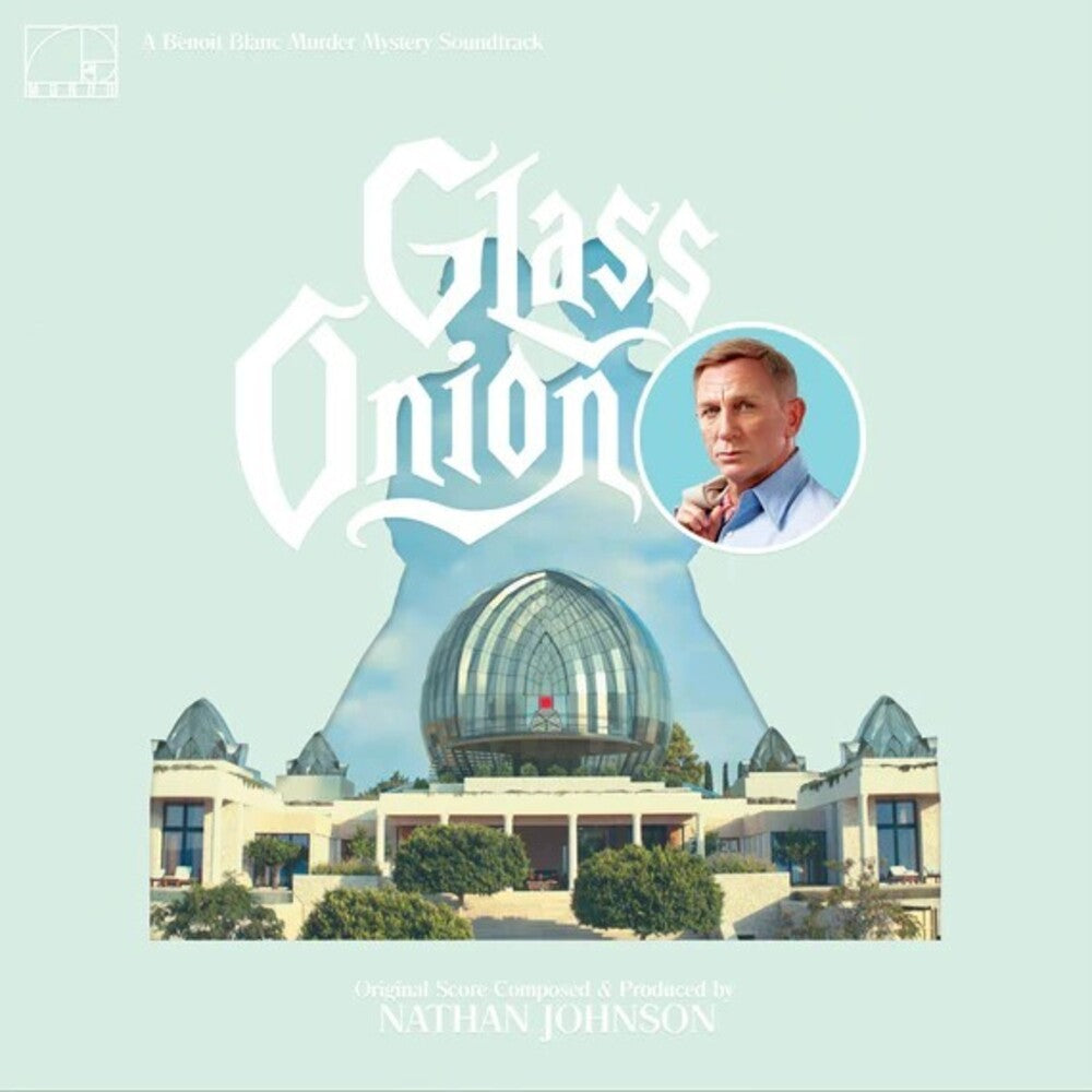 the album cover for Nathan Johnson - Glass Onion - O.S.T. [Clear Vinyl]
