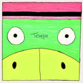the album cover for Temps - Party Gator Purgatory - Fluorescent Pink & Green