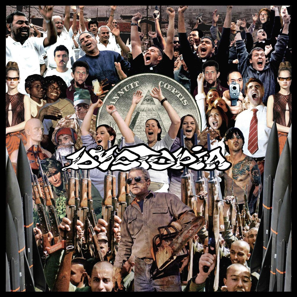 the album cover for Dystopia - Dystopia