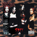 the album cover for Kittie - Spit