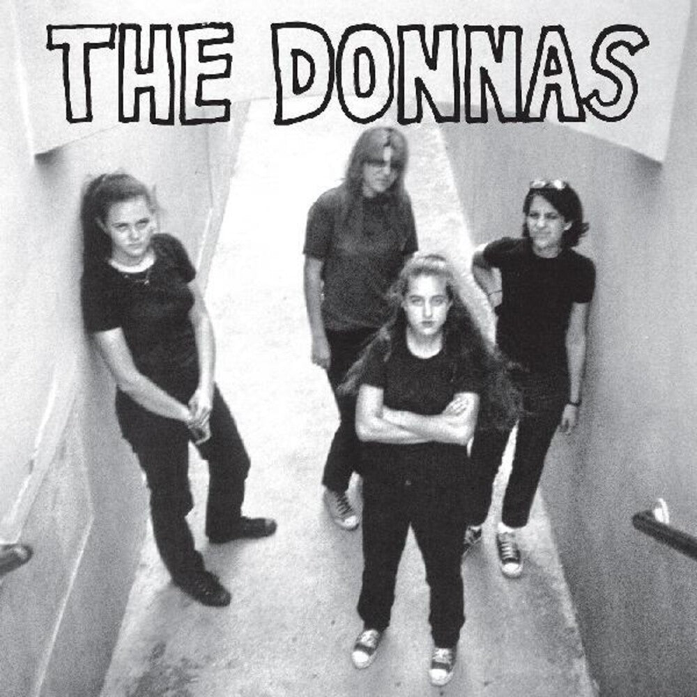 the album cover for Donnas - Donnas (Blk) [Clear Vinyl] (Tan)