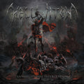 the album cover for Hellwitch - Annihilational Intercention