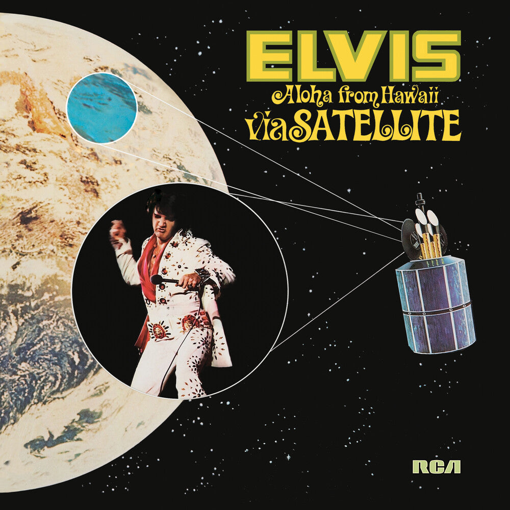 the album cover for Elvis Presley - Aloha From Hawaii Via Satellite [2LP]