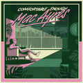 the album cover for Mac Ayres - Comfortable Enough (Blk)
