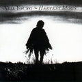 the album cover for Neil Young - Harvest Moon [Indie Exclusive Limited Edition Crystal Clear 2LP]