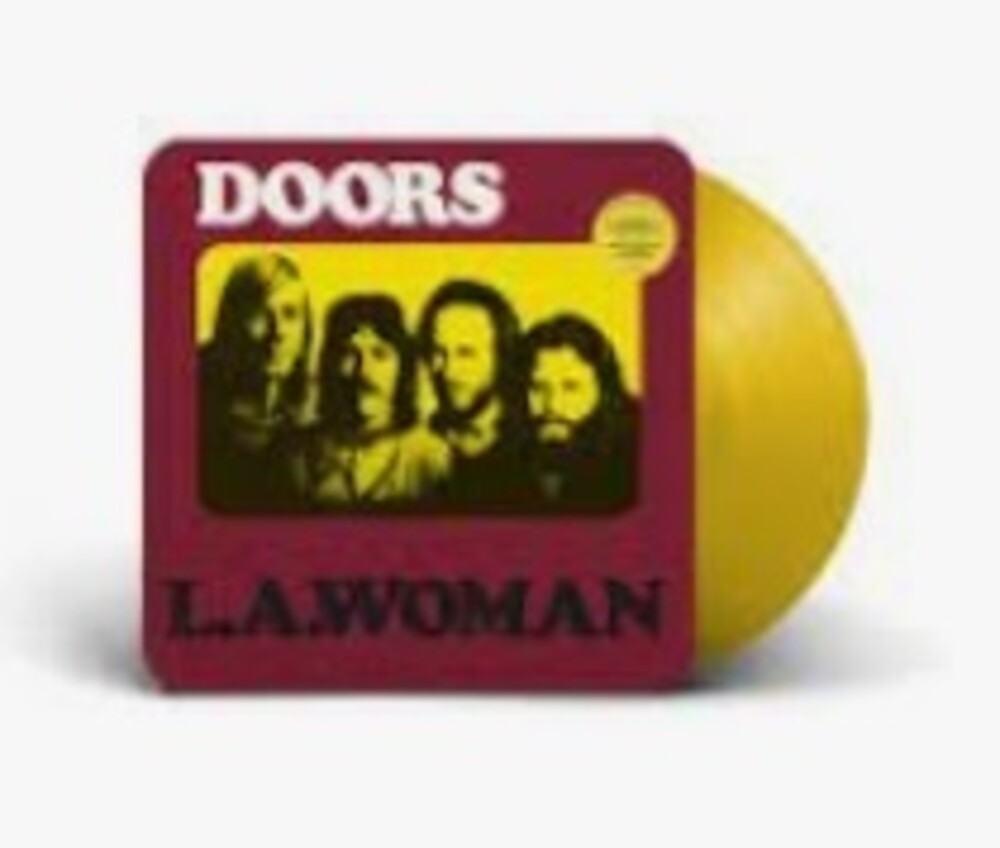 the album cover for The Doors - L.A. Woman [Colored Vinyl] (Ylw) (Can)