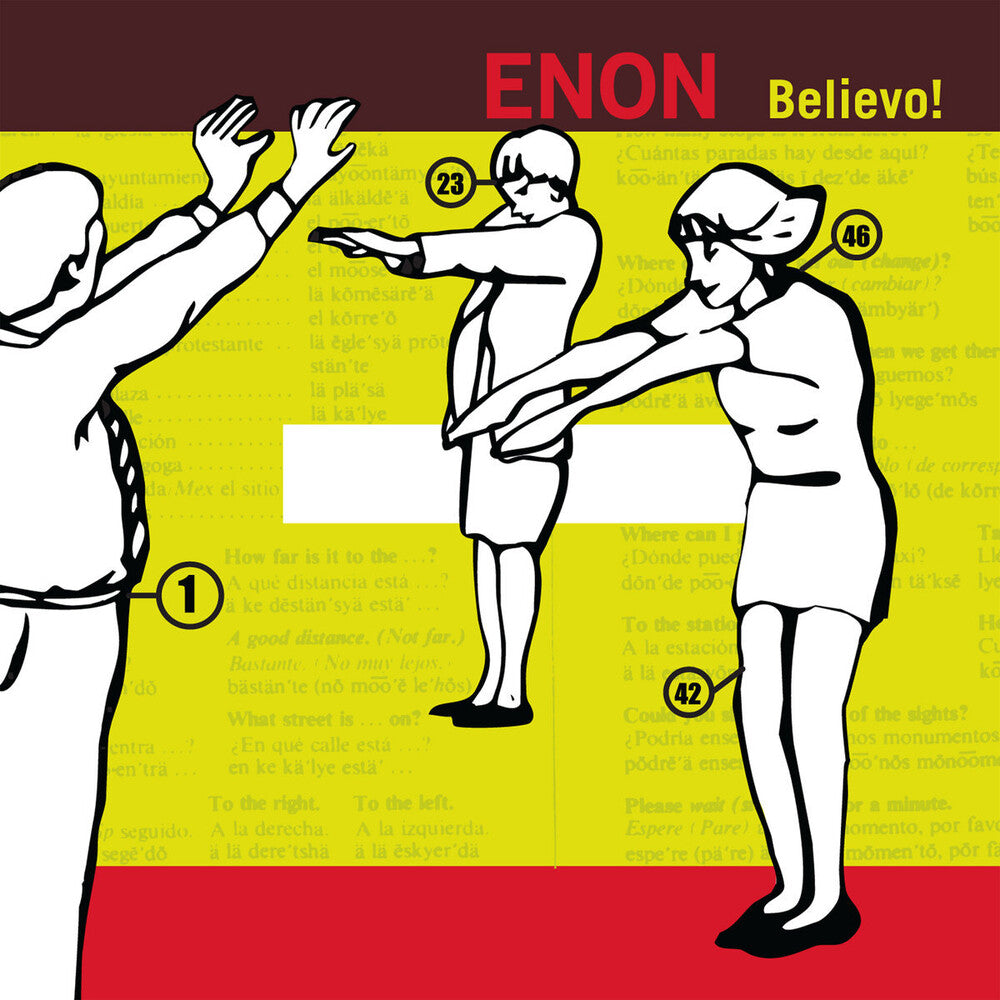 the album cover for Enon - Believo! [RSD Black Friday 2023]