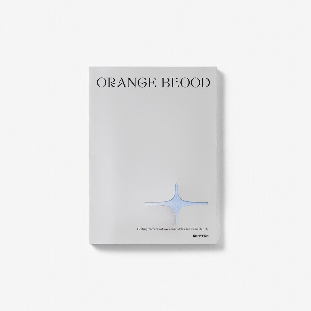 the album cover for ENHYPEN - ORANGE BLOOD [KALPA Ver.]
