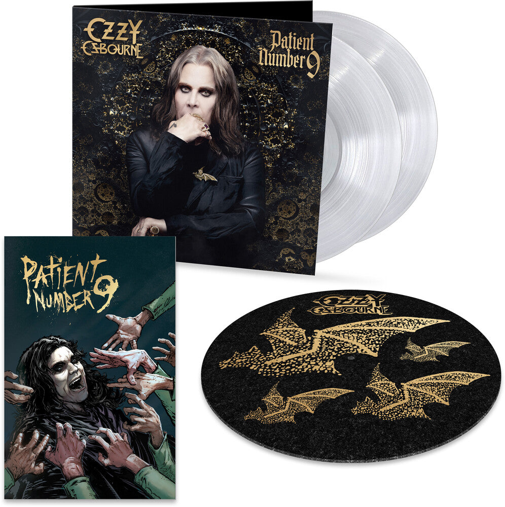 the album cover for Ozzy Osbourne - Patient Number 9 (Comc) [Clear Vinyl] (Smat)
