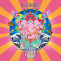 the album cover for Kula Shaker - Natural Magic [Indie Exclusive Limited Edition Tie-Dye Orange & Yellow LP]