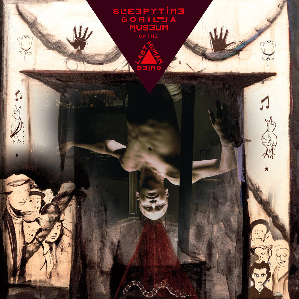 the album cover for Sleepytime Gorilla Museum - of the Last Human Being [Oxblood & Blood Red 2LP]