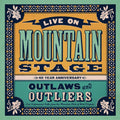 the album cover for Various Artists - Live On Mountain Stage: Outlaws & Outliers [LP]