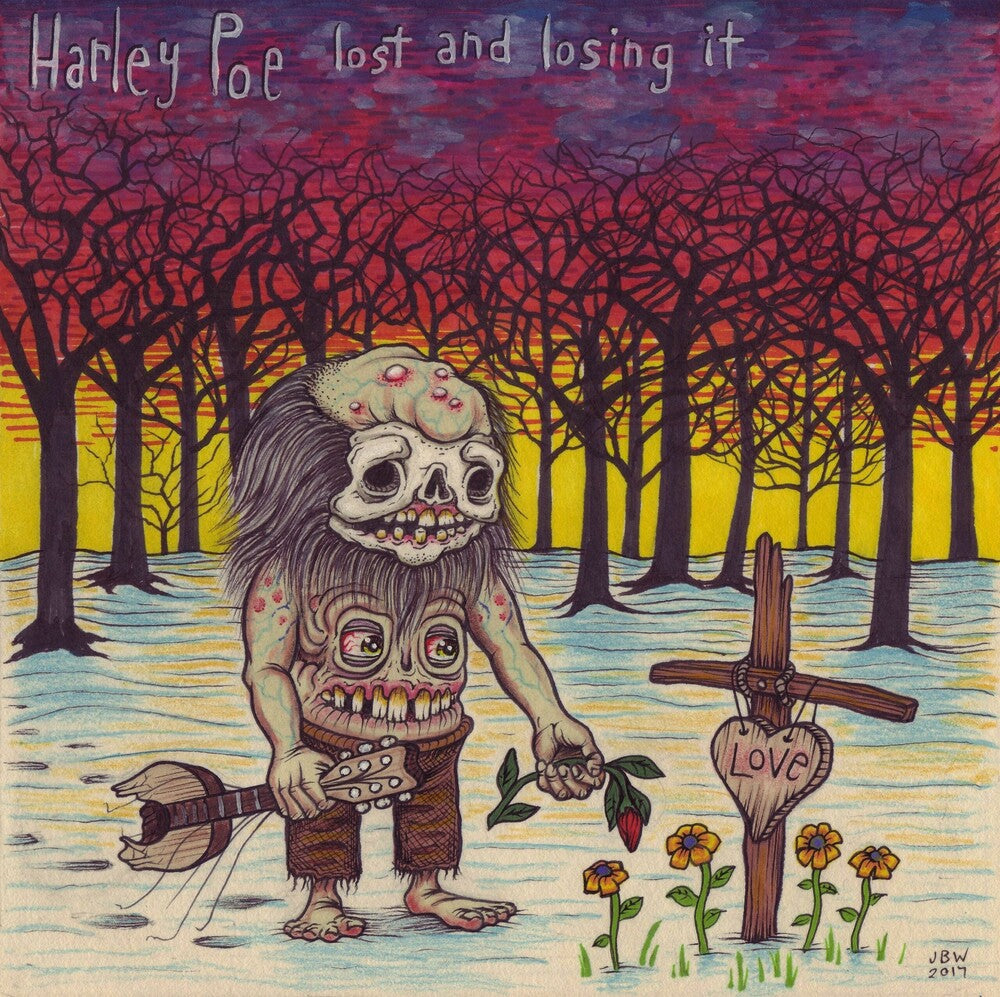 the album cover for Poe, Harley - Lost And Losing It