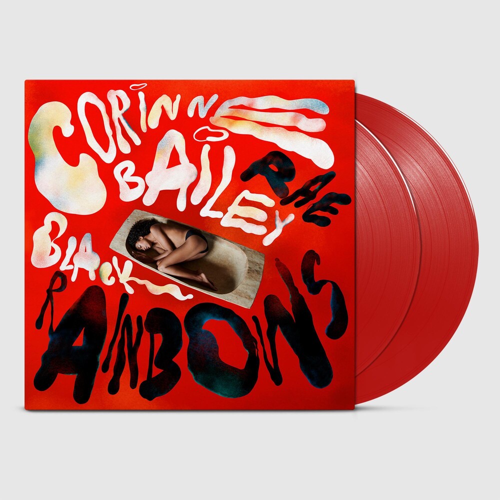 the album cover for Corinne Bailey Rae - Black Rainbows [Indie Exclusive Limited Edition Opaque Red LP]