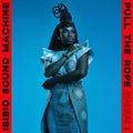 the album cover for Ibibio Sound Machine - Pull The Rope [Indie Exclusive] (Blk) (Blue) [Colored Vinyl] [Limited Edition]
