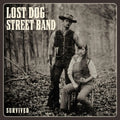 the album cover for Lost Dog Street Band - Survived [LP]