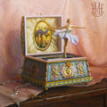 the album cover for Rainbow Kitten Surprise - Love Hate Music Box [Baby Blue LP]
