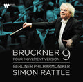 the album cover for Sir Rattle  Simon / Berliner Philharmoniker - Bruckner: Symphony No. 9 In D Minor