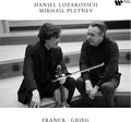 the album cover for Daniel Lozakovich  / Pletnev,Mikhail - Grieg Franck Sonatas For Violin & Piano