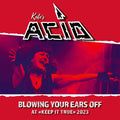 the album cover for Kate's Acid - Blowing Your Ears Off [Colored Vinyl] (Red)