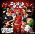 the album cover for Delilah Bon - Evil, Hate Filled Female - Red & Neon Green Vinyl